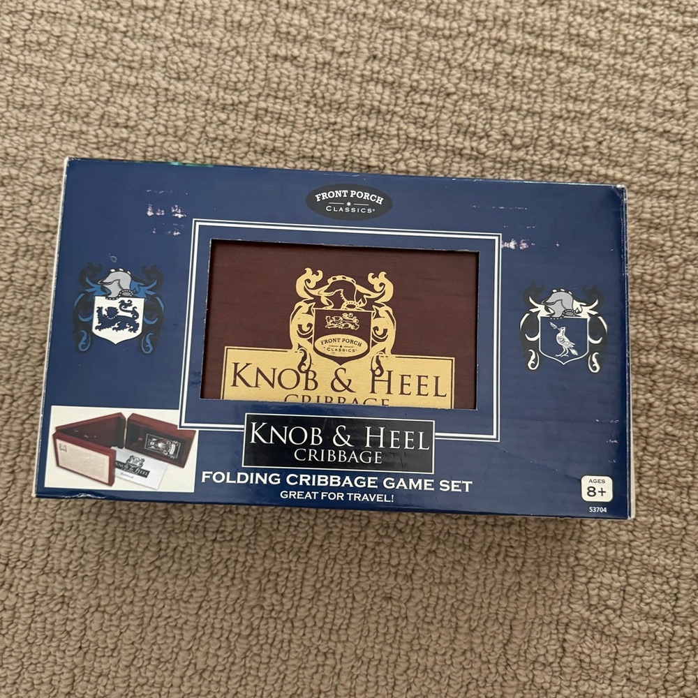 Knob & Heel Cribbage Set
